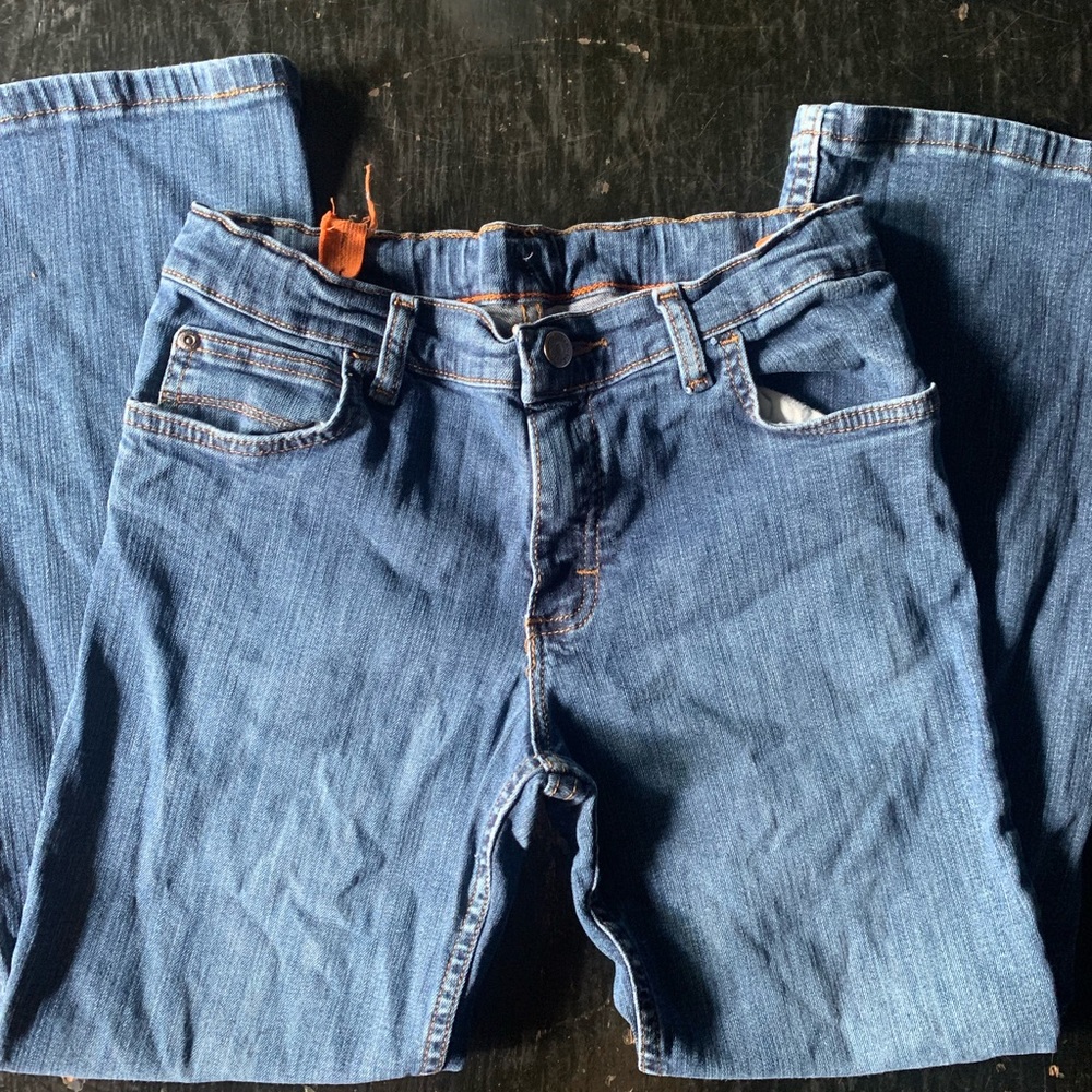 Wrangler Blue Straight-Leg Jeans